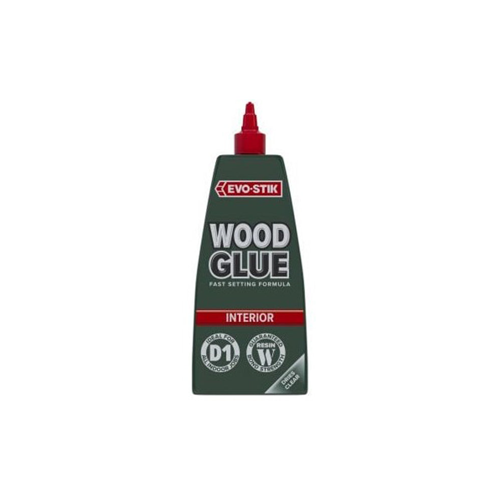 EVOSTICK 30615817 Extra Fast Interior Wood Adhesive 250ml Wood Glue Bostik Ltd (NMBS) Brand_Evo-Stik CarlR DIY Evo-Stik Evostik Feb25 Product Type_Wood Glue