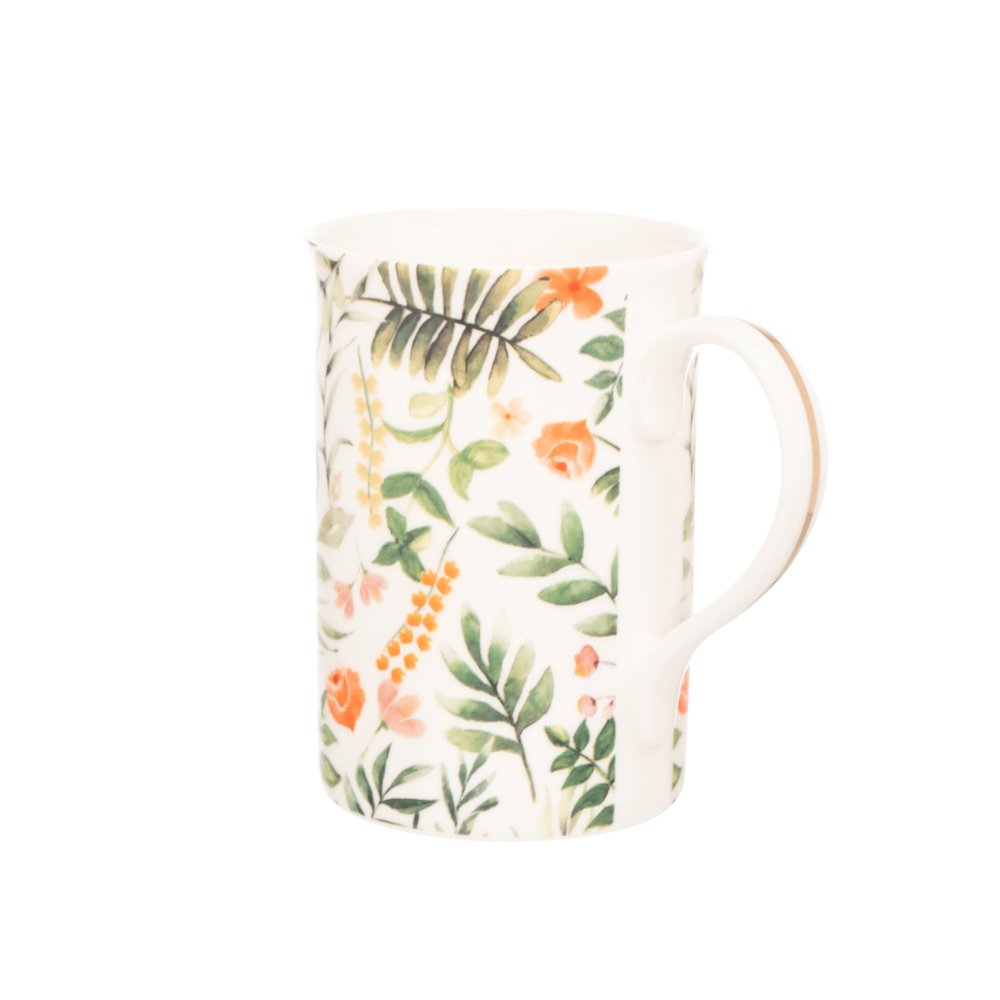 SIIP SPFLUJUNG Jungle Fluted Mug Mugs Captivate Brands Ltd Brand_Captivate Brands Brand_SIIP Fundamental Captivate Brands CarlR Dining & Tableware Google Product Jun24 Kitchen & Dining mug mugs Mugs Cups & Saucers Product Type_Single Mugs SIIP Fundamental