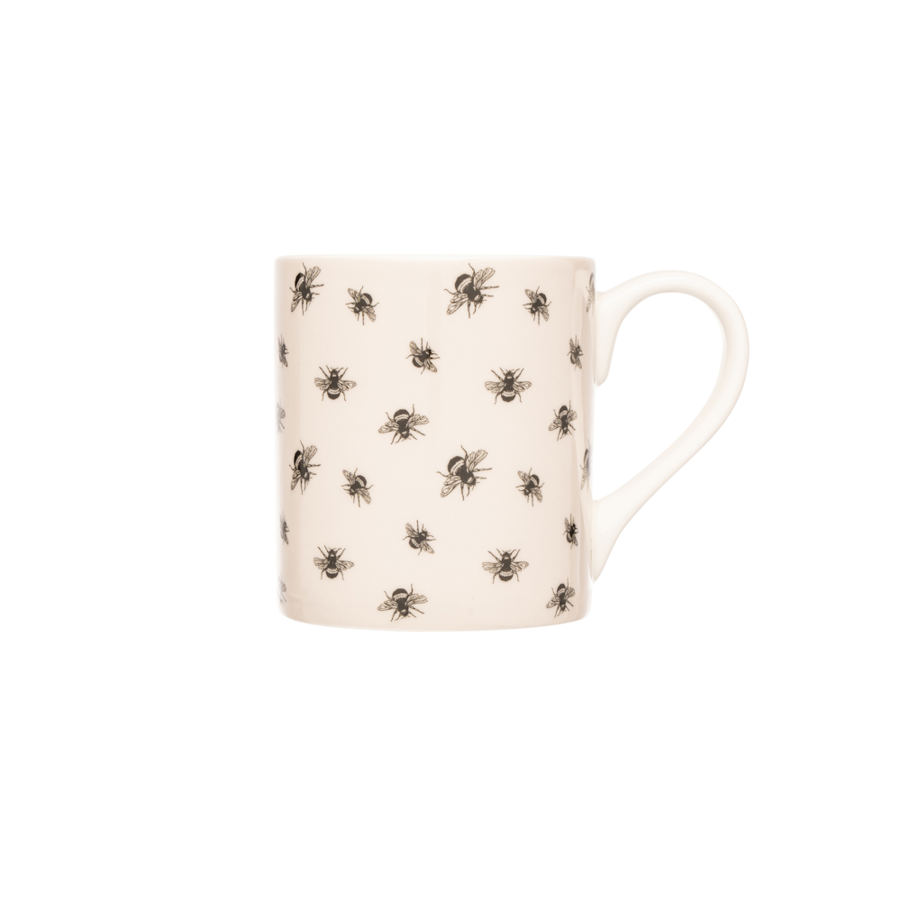 SIIP SPSTRABEEGRY Bee Small Straight Mug Grey Mugs Captivate Brands Ltd Brand_Captivate Brands Brand_SIIP Fundamental Captivate Brands CarlR Dining & Tableware Google Product Jun24 Kitchen & Dining mug mugs Mugs Cups & Saucers Product Type_Single Mugs SIIP Fundamental