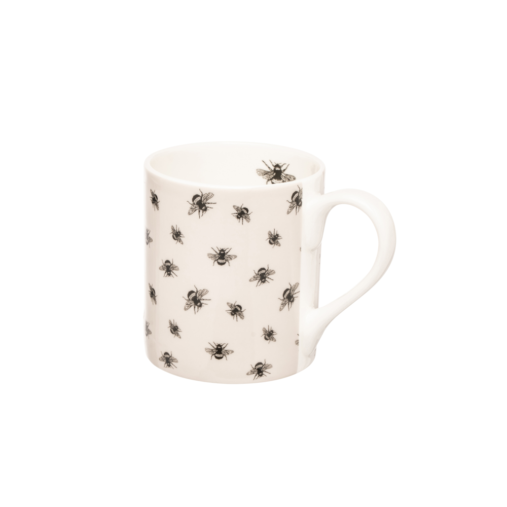 SIIP SPSTRABEEGRY Bee Small Straight Mug Grey Mugs Captivate Brands Ltd Brand_Captivate Brands Brand_SIIP Fundamental Captivate Brands CarlR Dining & Tableware Google Product Jun24 Kitchen & Dining mug mugs Mugs Cups & Saucers Product Type_Single Mugs SIIP Fundamental