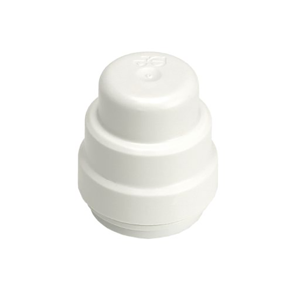 JG Speedfit 70011327 15mm Stop End Push Fit Primaflow Ltd 15mm 15mm Cap 15mm Push Fit Cap 22mm Aug24 cold water system Connector Equal Tee Heating Hot Water System JGSpeedfit Pipe Fitting Primaflow RobC Speedfit Tee Twist Lock Water white