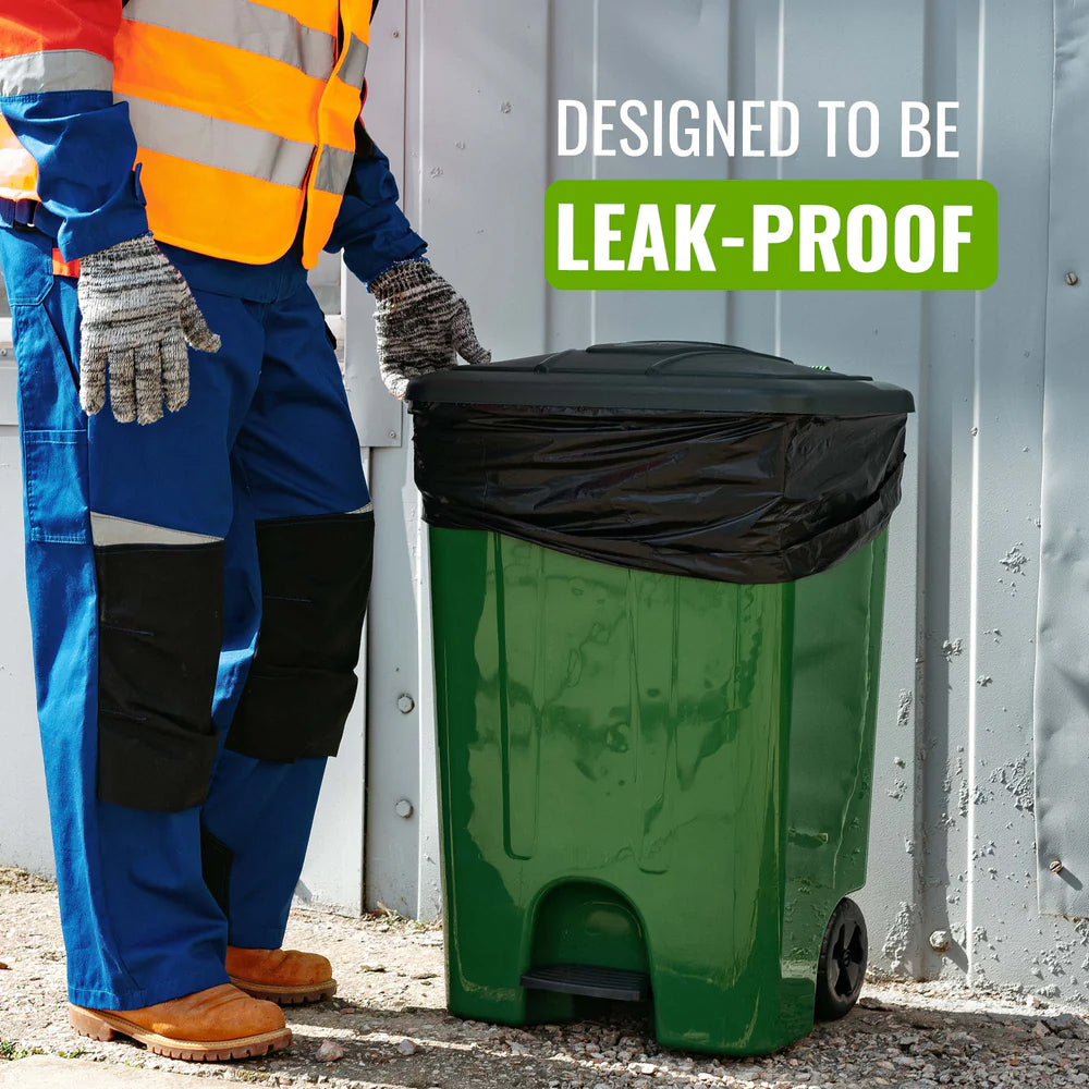 Ecobag 240L Black Wheelie Bin Liners – Pack of 20 - AM20WB Waste Bin Bag Ecobag (UK) Ltd aug25 Bin Liners Bins & Bin Liners Brand_Ecobag CarlR Collections_Bins / Bin Liners Ecobag Product Type_Bin Liners Waste Waste Management