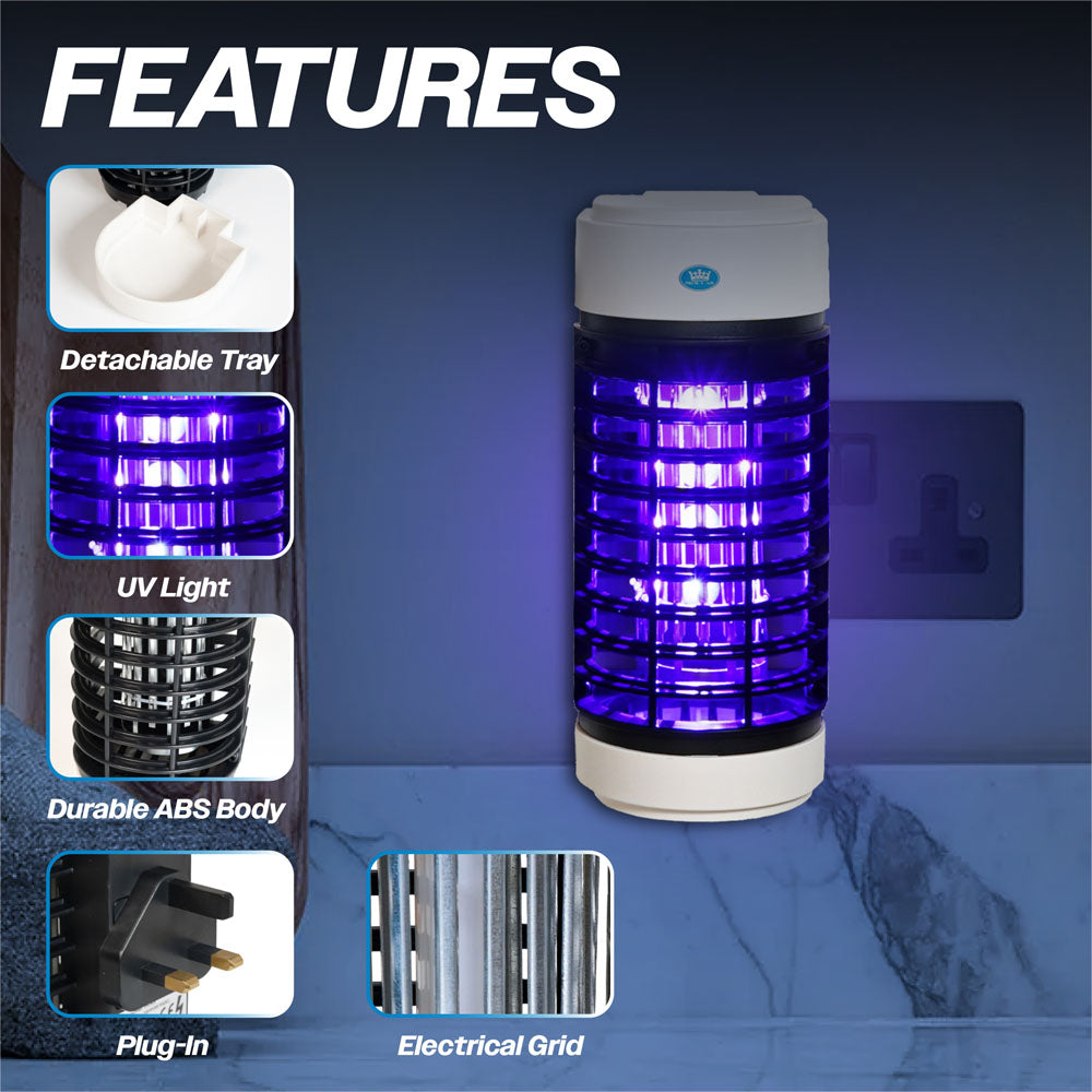 Prem-I-Air Plug-In Insect Killer 3W White - EH1918 Pest Control Electrovision Ltd CarlR Collections_Insect Control Collections_Pest Control Electrovision Insect Control Oct25 Pest Control Product Type_Insect