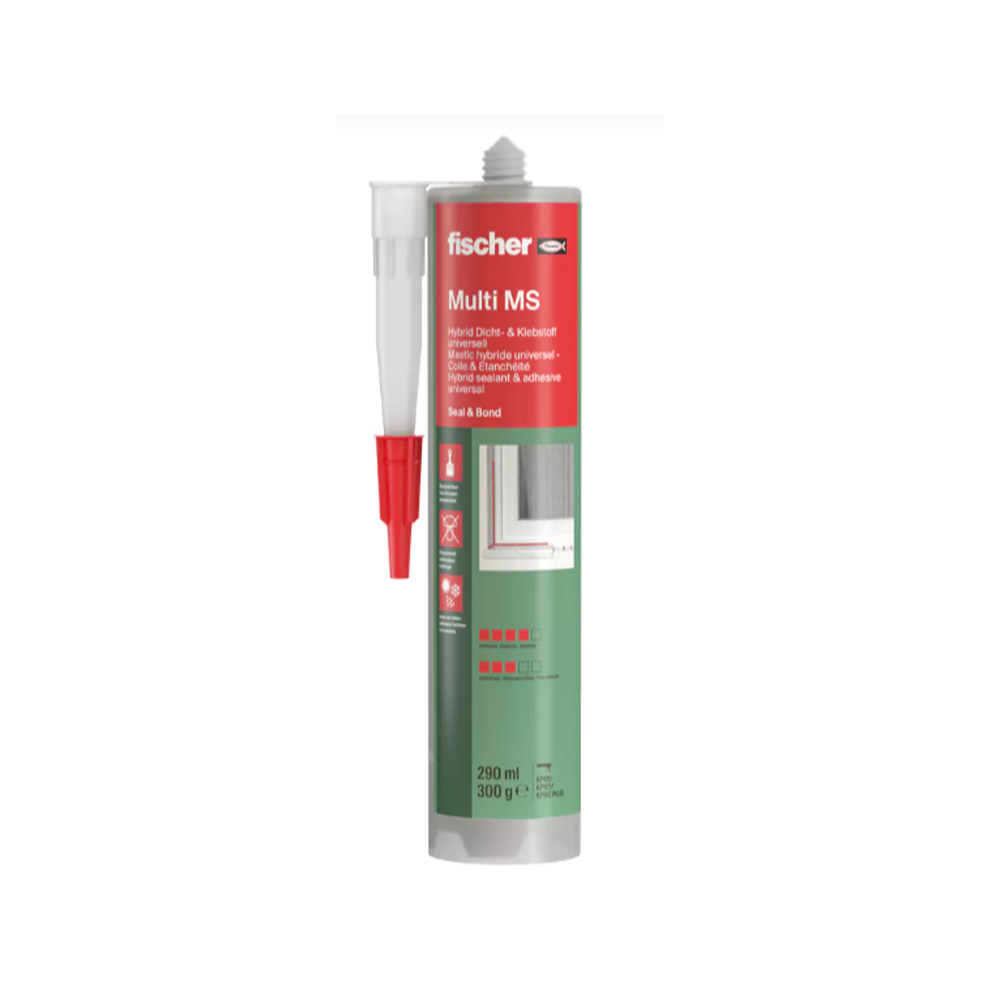 Fischer 503318 Construction Adhesive Grey 290ml