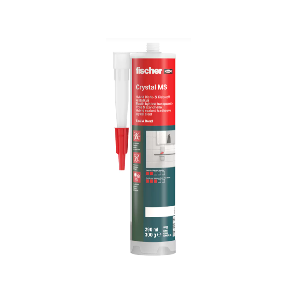 Fischer 503317 Construction Adhesive Transparent 290ml