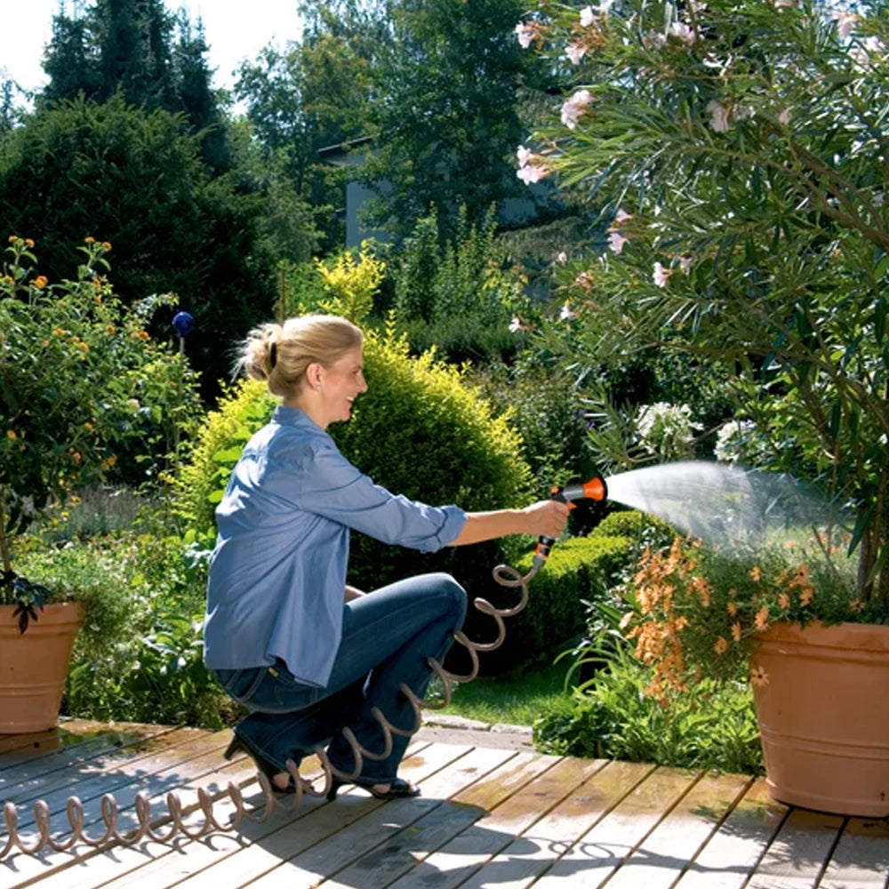 Gardena Spiral Hose Set 10m - 901074801 Garden Hoses / Reels Husqvarna Group T/As Gardena aug25 CarlR Collections_Hoses / Watering Garden Garden Hose Spray Nozzles Garden Hoses Gardening Greenhouse & Garden Home & Garden HOSE Hoses & Watering Product Type_Garden Hoses / Reels Product Type_Hose Product Type_Hose Fittings