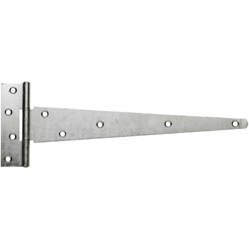 Strong Spelter Galvanised Tee Hinges - Various Sizes