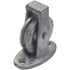 Perry 268C0000GV Upright Galv Cast Pulley 38mm Wheel - Along Plate Pulley A Perry & Co (Hinges) Ltd (NMBS) A PERRY & CO (HINGES) LTD Brand_A Perry Collections_More General Ironmongery Ironmongery Jul25 Mark.Williams More General Ironmongery Product Type_Sundry Ironmongery single pulley Tools