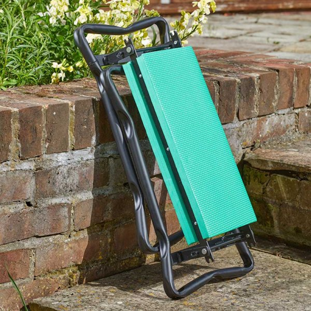 Grozone 8850051 Folding Kneeler Seat Garden Stake Smart Garden Products 11mm Collections_Kneelers / Seats Fold down Garden Kneeler Google Product Greenhouse & Garden Groozone Horwoods S/Steel Jun24 Kneelers & Seats Product Type_Kneelers / Seats RobC