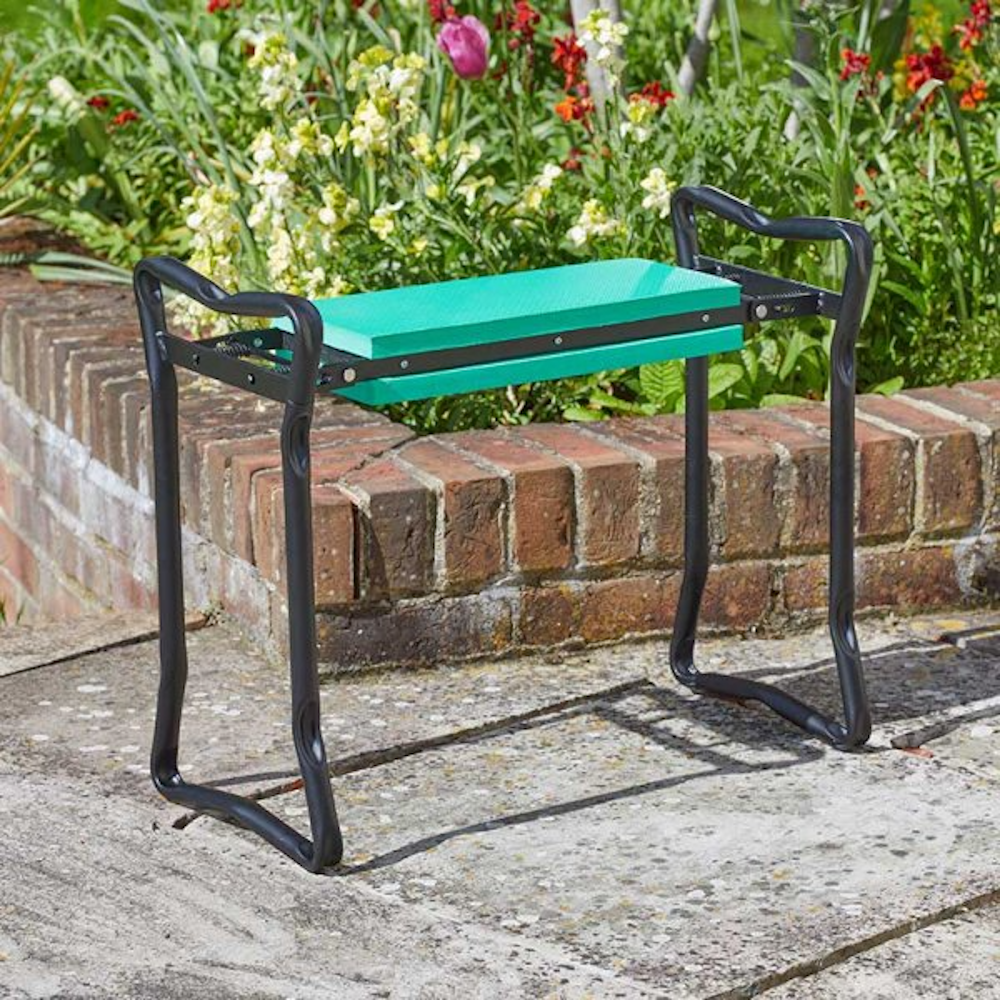 Grozone 8850051 Folding Kneeler Seat Garden Stake Smart Garden Products 11mm Collections_Kneelers / Seats Fold down Garden Kneeler Google Product Greenhouse & Garden Groozone Horwoods S/Steel Jun24 Kneelers & Seats Product Type_Kneelers / Seats RobC