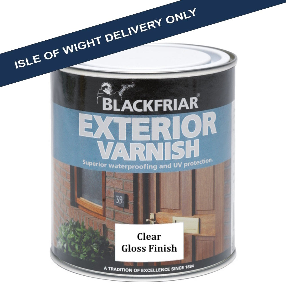 Blackfriar BF0090001/F1 Exterior Varnish Clear 250ml - GLOSS