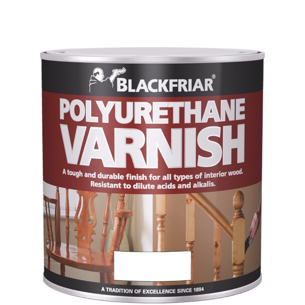 Blackfriar BF0230001/F1 Polyurethane Varnish 250ml Clear Gloss Varnish Tor Coatings Ltd (NMBS) Blackfriar Brand_Blackfriar Collections_Stains and Varnish Decorating Feb25 iowonly Mark.Williams Paints Stains & Varnishes Product Type_Varnish Stain & Varnish Stains & Varnish Varnish