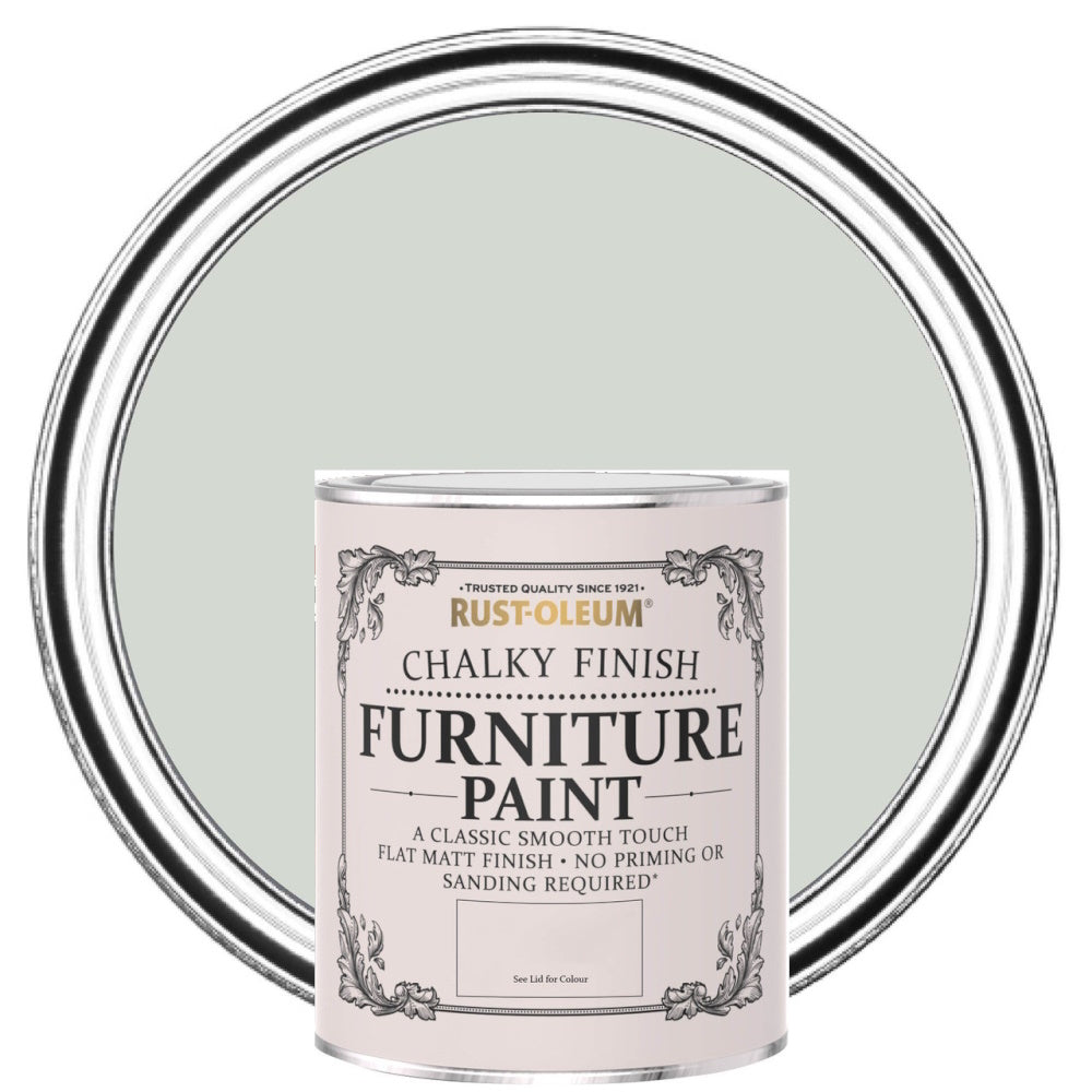 Rust-Oleum RO0070016G1 Chalky Finish Furniture Paint Winter Grey 750ml