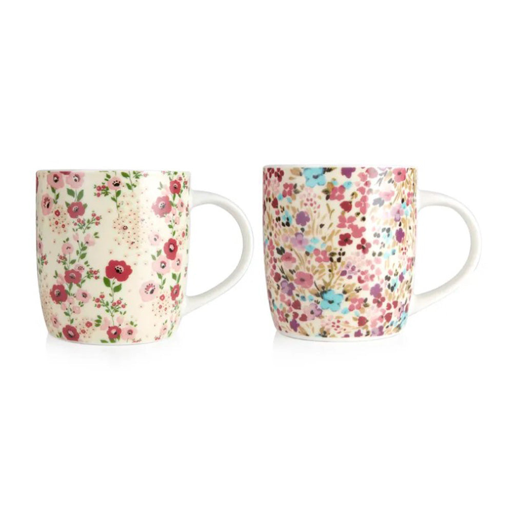 Home AIS30045 Flowers Mug - Sold Individually Mugs R K Wholesale Ltd (AIS) CarlR Collections_Mugs Cups and Saucers Dec24 Mugs Mugs Cups & Saucers Product Type_Single Mugs