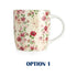 Home AIS30045 Flowers Mug - Sold Individually Mugs R K Wholesale Ltd (AIS) CarlR Collections_Mugs Cups and Saucers Dec24 Mugs Mugs Cups & Saucers Product Type_Single Mugs