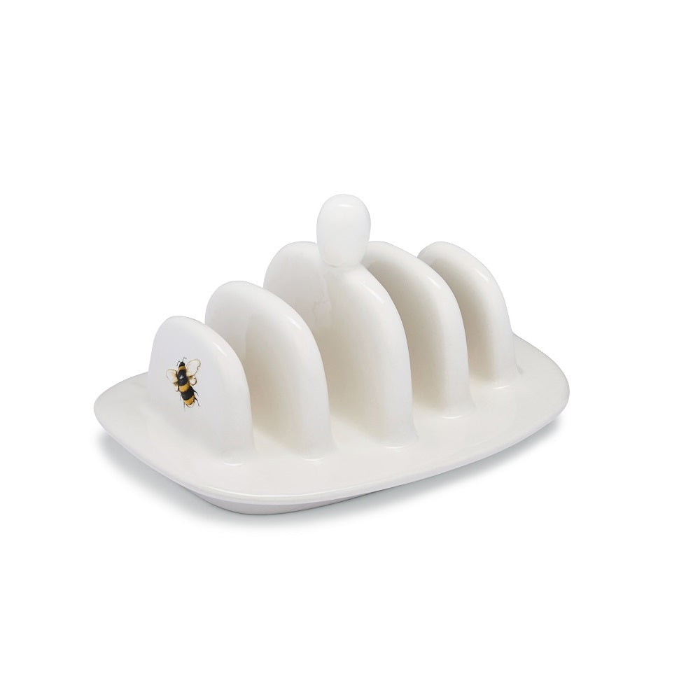 Cooksmart 1772 Bumble Bees Toast Rack Cream