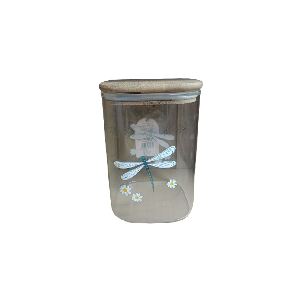 Cooksmart 2167 English Meadow   Glass Jar 1.0 Litre
