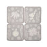 Homestead AC2367 Pack 4 Coasters Coasters City Look Imports Ltd (AIS) Christmas Tablemats / Coasters coasters Coasters etc. Collections_Trays Tablemats and Coasters Nov24 Product Type_Coasters RobC Trays Tablemats & Coasters