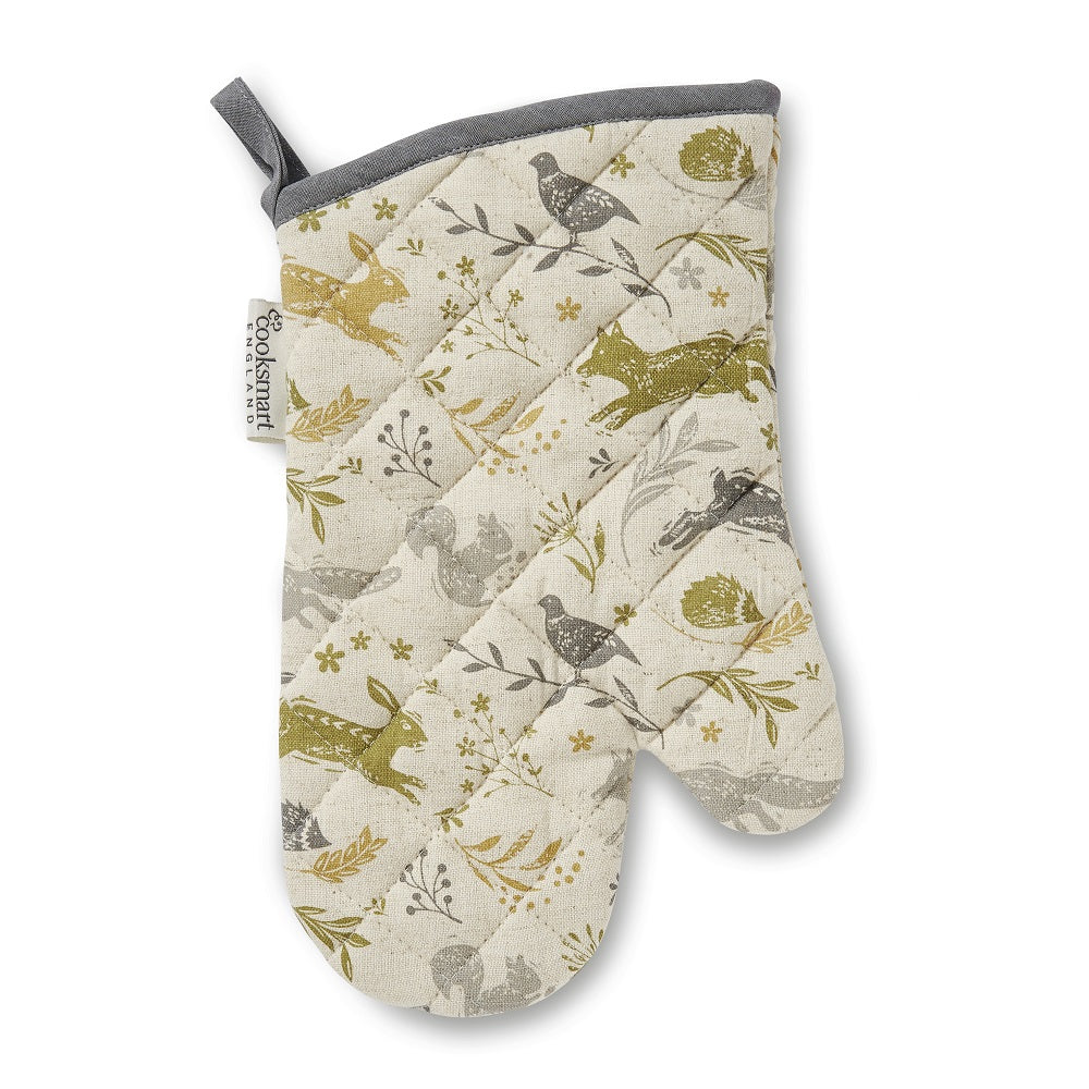 Cooksmart SG9898 Woodland Gauntlet Oven Gloves City Look Imports Ltd (AIS) Aprons & Oven Gloves Aprons & Oven Gloves etc Collections_Aprons and Oven Gloves Dec23 Product Type_Oven Gloves RobC