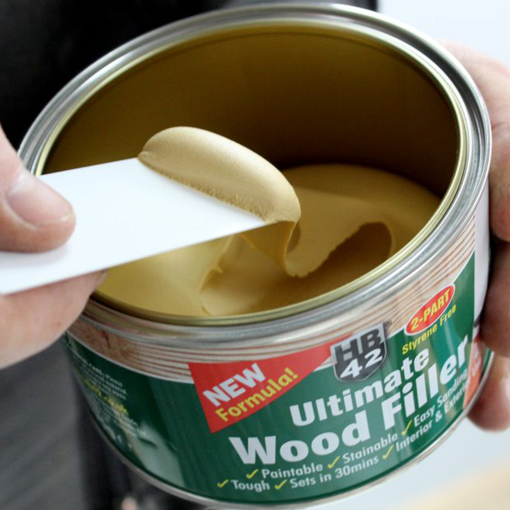 ** HB42 Ultimate Filler Natural 550g Fillers Hilton Banks Ltd (NMBS) Brand_HB42 CarlR Collections_Fillers / Sealants Decorating decorating supplies Filler Fillers & Sealants HB42 iowonly May25 Product Type_Fillers