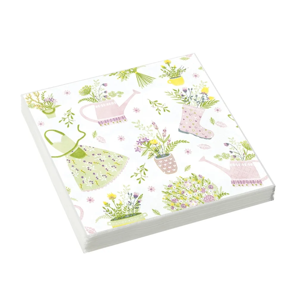 Eddingtons  SG414MYLOV Napkins Pkt20 My Lovely Garden