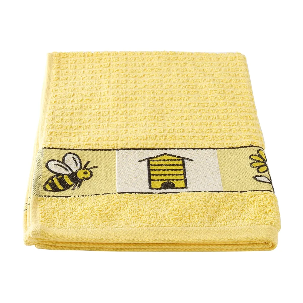 Eddingtons SG3997Bees Terry Kitchen Towel 50x65cm Hand / Tea Towels Eddingtons Aprons & Oven Gloves etc Brand Eddingtons Brand_Eddingtons Brand_Stow Green Collections_Aprons and Oven Gloves cooking & baking Eddingtons Google Product Kitchen & Dining May24 Product Type_Hand / Tea Towels RobC Stow Green textiles