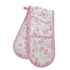 Eddingtons SG9103109 Double Oven Glove - Peter Rabbit Pink Oven Gloves Stow Green / Eddingtons Aprons & Oven Gloves etc Brand_Peter Rabbit Brand_The Pink Stuff Double Oven Glove Google Product May24 Peter Rabbit Pink Product Type_Oven Gloves RobC Woodland Range