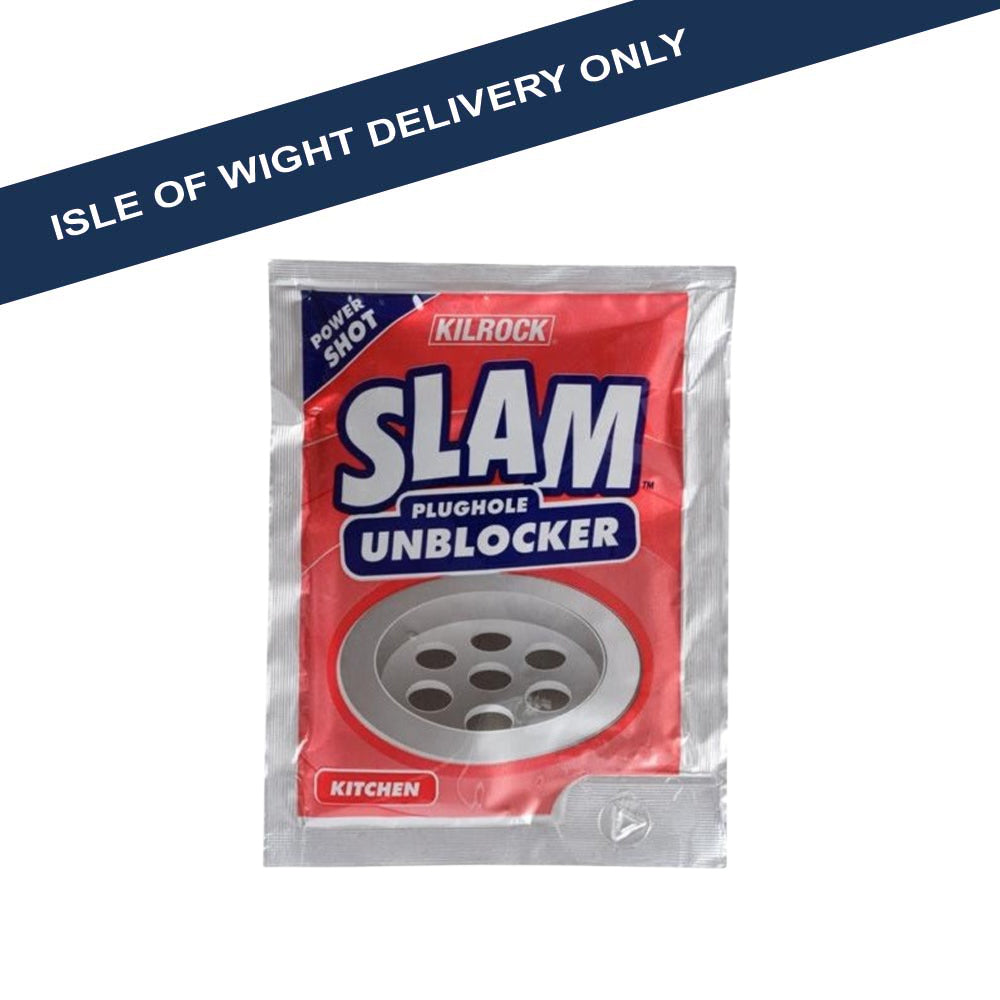 ** Kilrock Slam Kitchen Plughole Unblocker 60g Shot Drain Unblocking Kilrock Brand_Kilrock Cleaning Consumables Collections_Cleaning Consumables Google Product iowonly Kilrock Product Type_Drain Unblocking