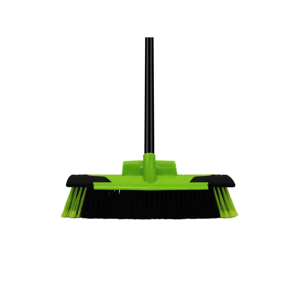 Buffalo Stiff PVC Yard Broom with Scraper 18" - 2387 Brushes / Brooms t/a Wilsons Autumn Garden Brand_Buffalo Broom Buffalo buffalo collection CarlR Cleaning Garden Garden Tidying Home & Garden Jun25 Product Type_Brushes / Brooms