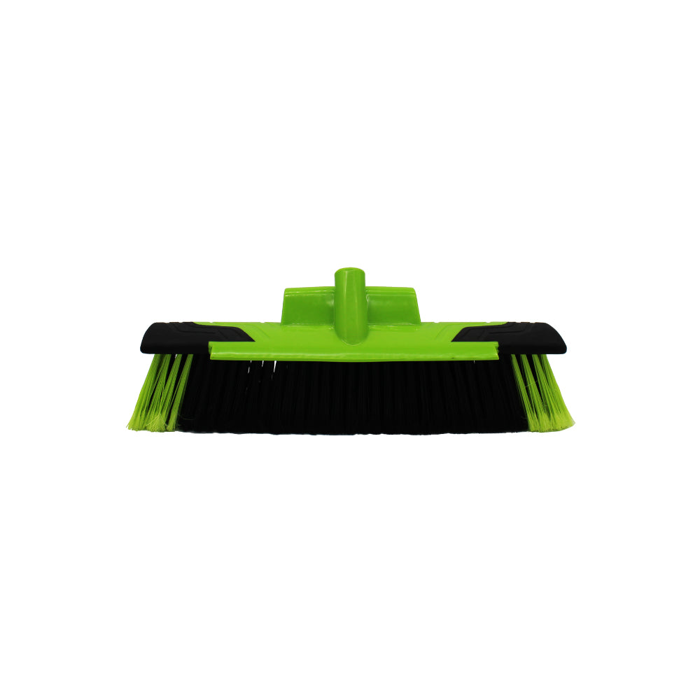 Buffalo Stiff PVC Yard Broom with Scraper 18" - 2387 Brushes / Brooms t/a Wilsons Autumn Garden Brand_Buffalo Broom Buffalo buffalo collection CarlR Cleaning Garden Garden Tidying Home & Garden Jun25 Product Type_Brushes / Brooms