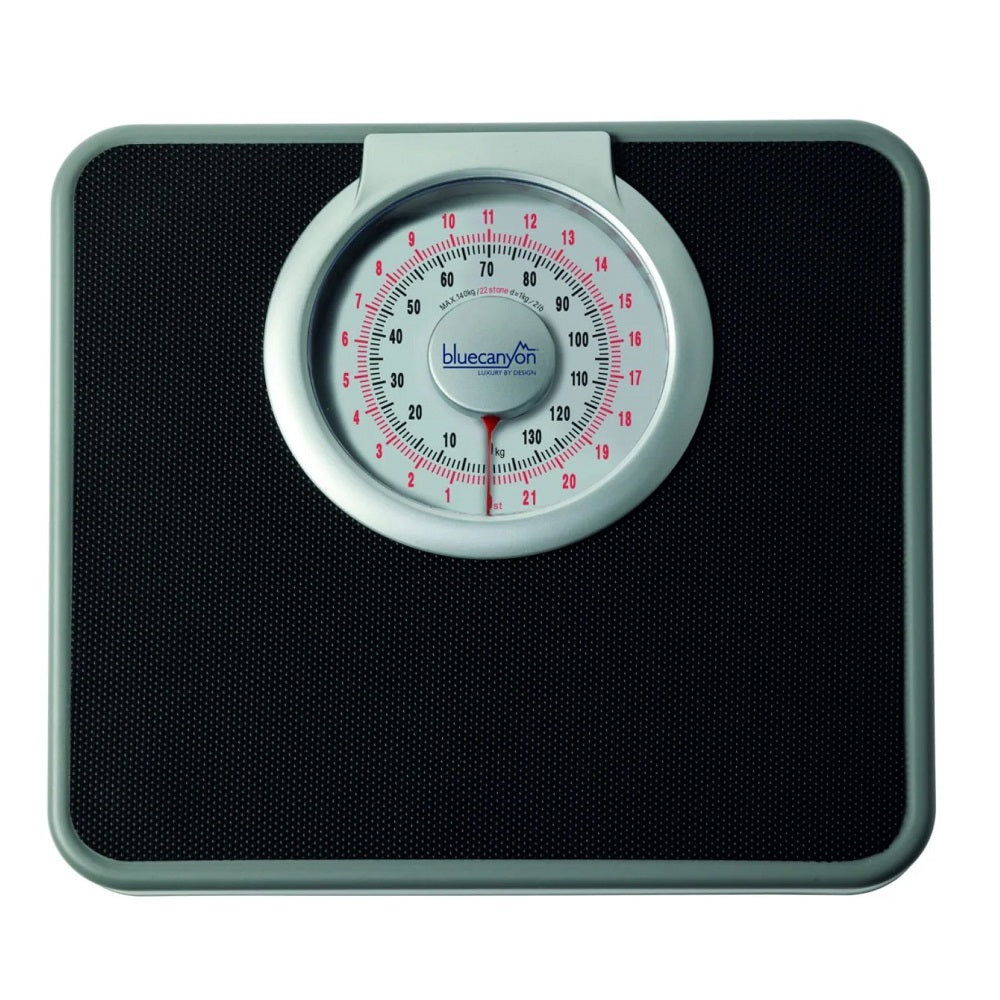 BLUE CANYON BS3080 Mechanical Bathroom Scales Bathroom Scales Blue Canyon Ltd Dec24 Product Type_Bathroom Scales Product Type_Mechanical Kitchen Scales RobC Scales