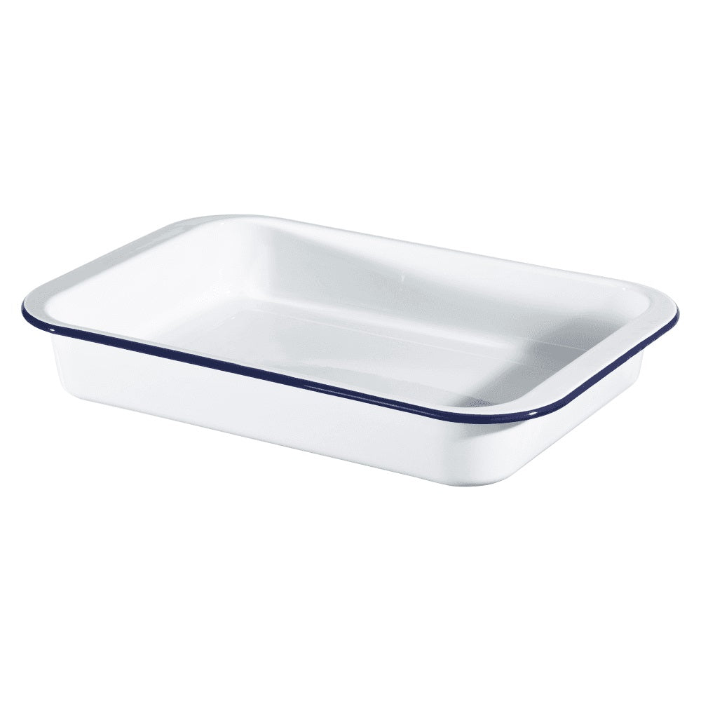 HAIRY BIKERS BKW1634GE Enamelled Large Roaster Roasting Pans & Racks Eurosonic Group Limited (AIS) Christmas Cooking Jan25 Roaster Roasters RobC