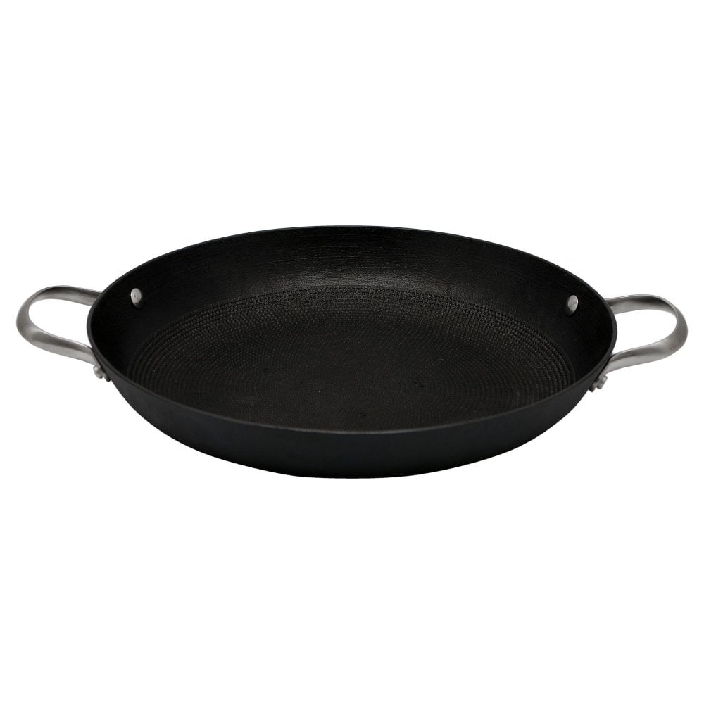 Hairy Bikers CKW2026GE Lightweight Cast Iron 32cm Paella Pan Grillpans Eurosonic Group Limited (AIS) Collections_Frypans Grills and Woks Collections_Saucepans and Caseroles Fry Pan Frying pan Frypans Frypans Grillpans & Woks Grillpans & Woks Jan25 Pan Product Type_Frying Pans Product Type_Pie Dishes & Pans Product Type_Roasting Pans & Racks Product Type_Saucepan Sets Product Type_Saucepans RobC Saucepan Saucepans Saucepans & casseroles