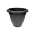 Winchester Round Planter 50cm Ebony - 325356 Baskets/Planters/Pots Stax Trade Centres Ltd, (BIRA) aug25 Baskets Planters & Pots CarlR Collections_Baskets/Planters/Pots Garden Gardening Greenhouse & Garden Product Type_Baskets/Planters/Pots