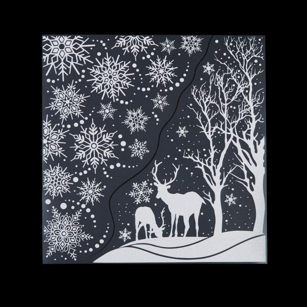 White Snowflake Assorted Window Stickers - AC241166 Christmas Decorations Premier Decorations Ltd All Things Christmas Brand_Premier Decorations CarlR Christmas Christmas Decorations Christmas Products Collections_All Things Christmas More Christmas Decorations Oct25 Premier Decorations Product Type_Christmas Decorations Xmas