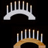 Wooden Candle Bridge Assorted 7L 39cm - LB201060 Christmas Lights Premier Decorations Ltd All Things Christmas Brand_Premier Decorations CarlR Christmas Christmas Decorations Christmas Lights Christmas Products Collections_All Things Christmas More Christmas Decorations Nov25 Premier Decorations Product Type_Christmas Decorations Product Type_Christmas Lights