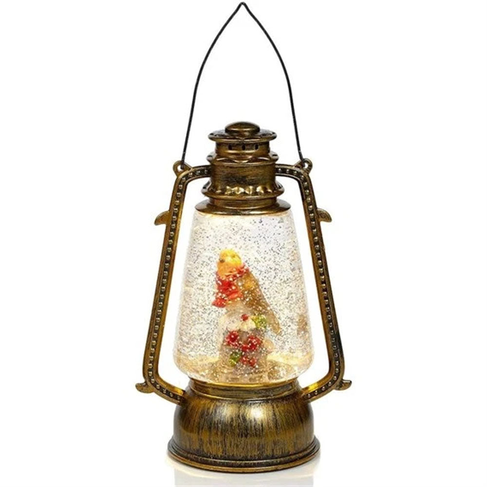 Robin Lantern Water Spinner – 24cm - LB201187 Christmas Lights Premier Decorations Ltd All Things Christmas Brand_Premier Decorations CarlR Christmas Christmas Lights Christmas Novelty Christmas Products Collections_All Things Christmas More Christmas Decorations Nov25 Premier Decorations Product Type_Christmas Decorations Product Type_Christmas Lights
