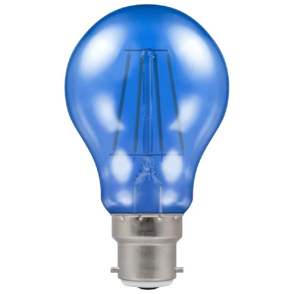 Crompton LEDCFHGBB  LED Filament GLS BC 4.5W - BLUE