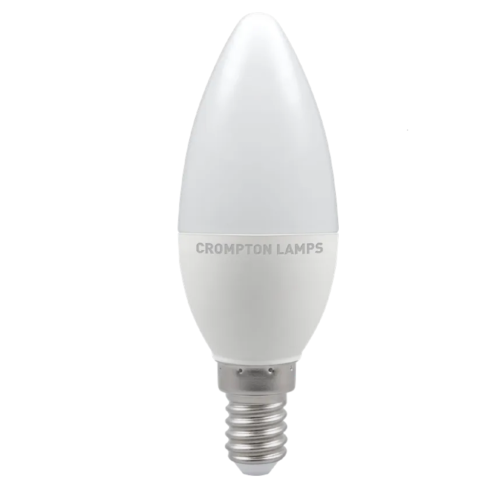 Crompton LEDCDCO6S LED 5.5W SES Candle Warm White Dimmable