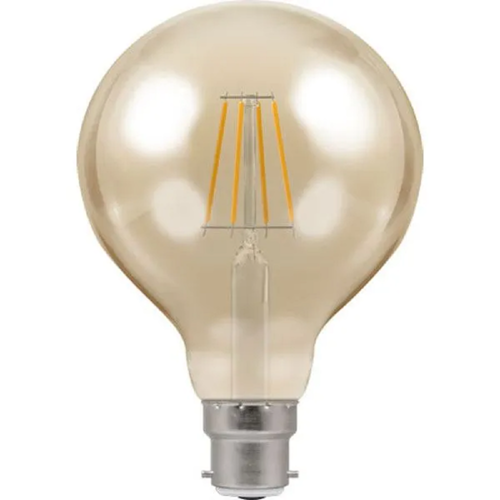 Crompton LEDCFG95B Globe LED Filament 5W BC Dimmable G95