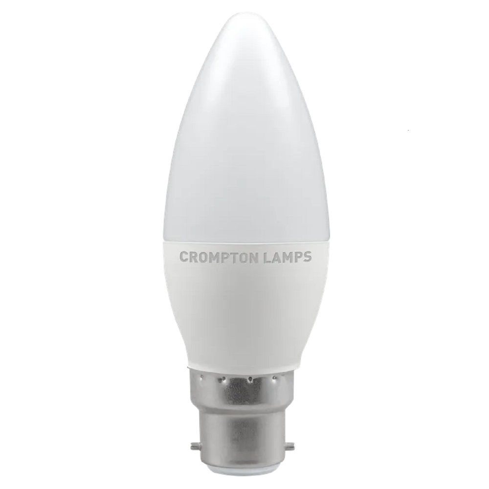 Crompton LEDCCO6BD 5.5w BC LED Candle Daylight E/Saver