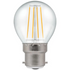 Crompton LEDCFGBC6B Filament LED Round Clear B22 6.5W LED Filament Bulb Fairway Electrical Bayonet Fitting Brand_Crompton Bulbs Energy Fairway Fairway Electrical Filament Filament LED Google Product Jun24 LED Light Bulbs Lighting Moneysaving Product by Type_LED Product Type_LED RobC Save me money Save on Lighting