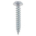 Timco 00412CRWZ 4x1/2" Round Head ZP Woodscrews Pozi Screws T I Midwood & Co Ltd (NMBS) Collections_Other Screws Collections_Screws / Nails Collections_Woodscrews MAR25 Other Screws Product Type_Screws RobC Screw Screws Screws & Nails Timco Woodscrew Woodscrews