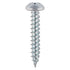 Timco 10 x 1 Round Head ZP Woodscrews Pozi (Part No: 00101CRWZ) Screws T I Midwood & Co Ltd (NMBS) Collections_Other Screws Collections_Screws / Nails Collections_Woodscrews Other Screws Product Type_Screws Screws Screws & Nails Timco Woodscrews