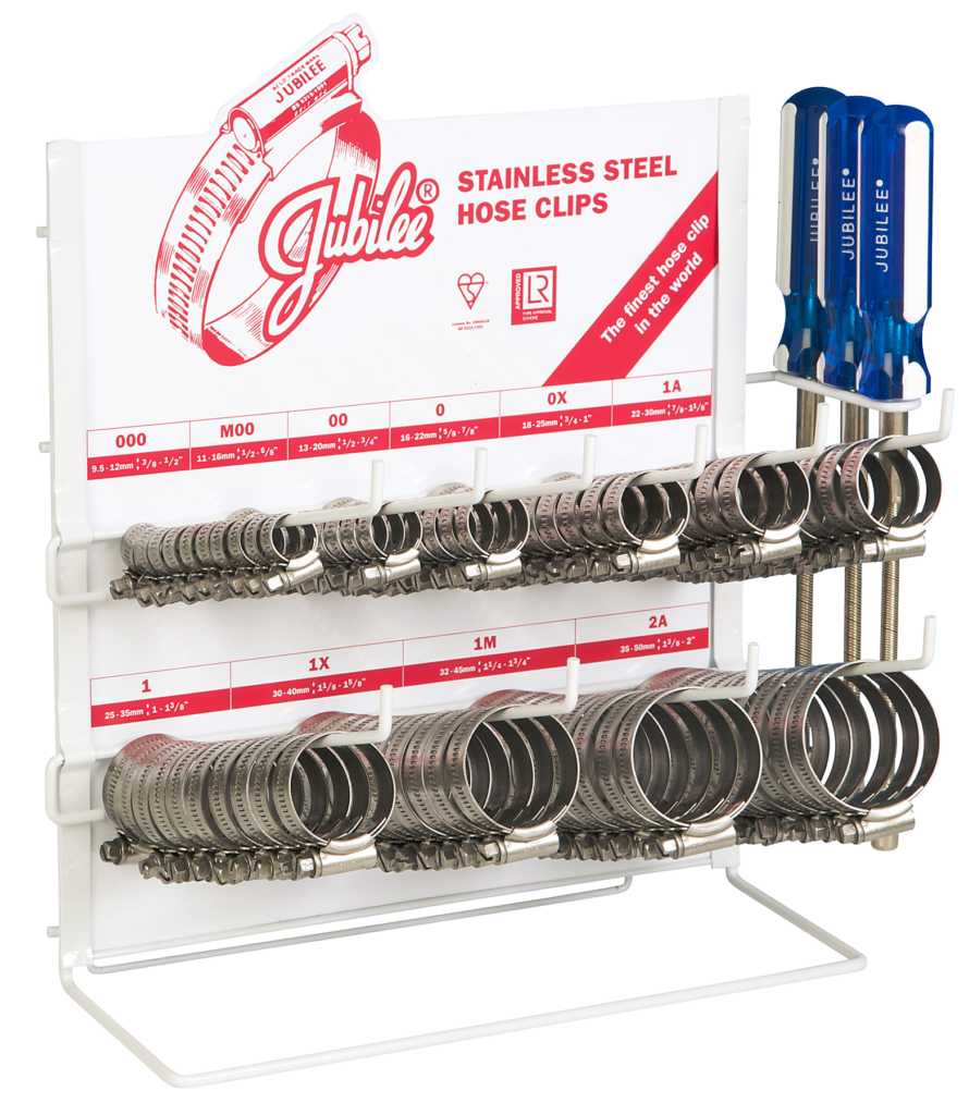 Jubilee® Clip 2X Stainless Steel 45-60mm - Premium Hose Fittings from Jubilee - Just $2.96! Shop now at W Hurst & Son (IW) Ltd