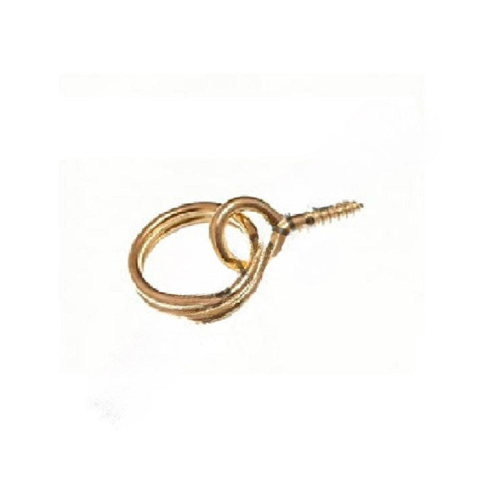 Merriway M0164 Coppered Steel Screw Rings Medium Screw Eyes Merriway Brand_Merriway Brass Collections_Hooks / Eyes Feb25 Hooks & Eyes Merriway O Ring Ring RobC