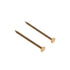 F1387 Pict Pin Brass Head 25mm Packet of 10 Clips / Pins Chase Hardware Ltd Chase Chase Hardware Ltd Collections_Picture Hanging Nov24 Picture Hanger Picture Hanging Pins Product Type_Clips / Pins Product Type_Picture Hanging RobC