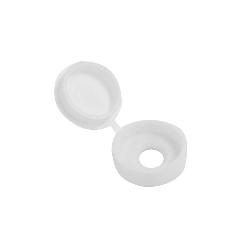 F1603 White Screw Cup & Cover Large - Packet of 20