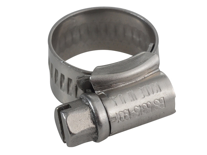 Jubilee® 00 Stainless Steel Hose Clip 13-20mm Hose Fittings Jubilee Collections_Hose Clips Collections_Hoses / Watering Garden Hose Spray Nozzles Garden Hoses Google Product HOSE Hose Clips HOSEPIPE Hosepipe Ban Hoses & Watering Ironmongery Jubilee Jul23 Product Type_Garden Hoses / Reels Product Type_Hose Product Type_Hose Fittings Product Type_Jubilee Clips RobC Small Ironmongery