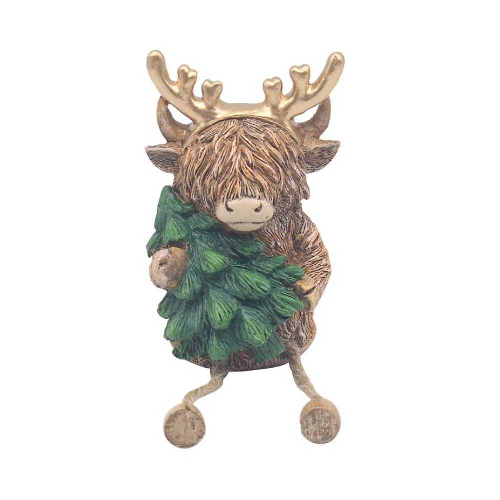 XMAS Highland Cow with Tree - LP54633 Giftware Lesser & Pavey Ltd All Things Christmas Brand_Lesser and Pavey CarlR Christmas Christmas Gifts Christmas Products Collections_All Things Christmas Collections_Giftware Collections_More Decor & Giftware Decor & Giftware Giftware Lesser & Pavey More Decor & Giftware Product Type_Giftware sep25 Xmas